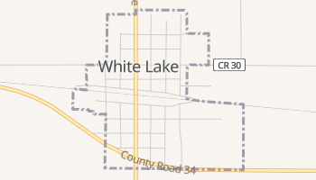 White Lake, South Dakota map