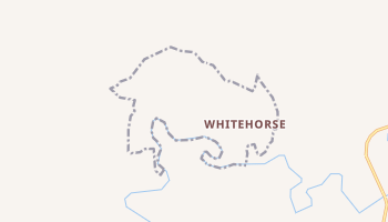 Whitehorse, South Dakota map