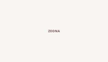 Zeona, South Dakota map