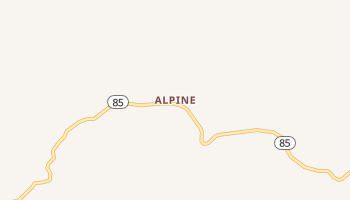 Alpine, Tennessee map