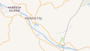 Ashland City, Tennessee map