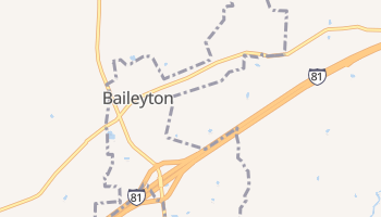 Baileyton, Tennessee map