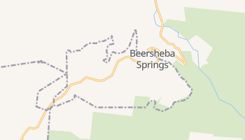 Beersheba Springs, Tennessee map