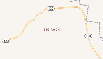 Big Rock, Tennessee map