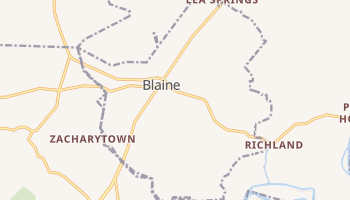 Blaine, Tennessee map