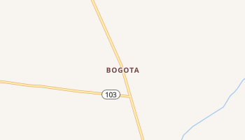 Bogota, Tennessee map