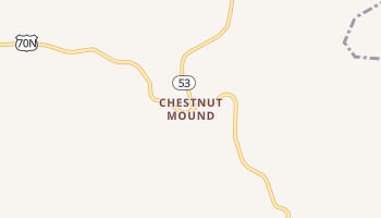 Chestnut Mound, Tennessee map