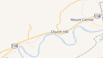 Church Hill, Tennessee map