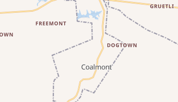 Coalmont, Tennessee map