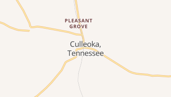 Culleoka, Tennessee map