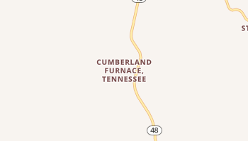 Cumberland Furnace, Tennessee map