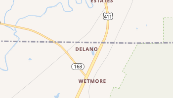 Delano, Tennessee map