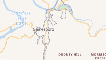 Gainesboro, Tennessee map