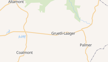 Gruetli-Laager, Tennessee map