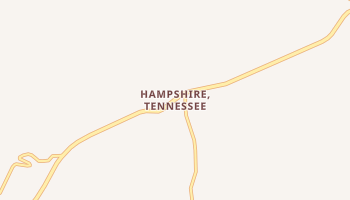 Hampshire, Tennessee map