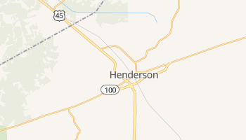 Henderson, Tennessee map