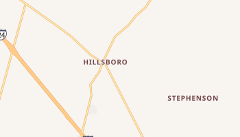 Hillsboro, Tennessee map
