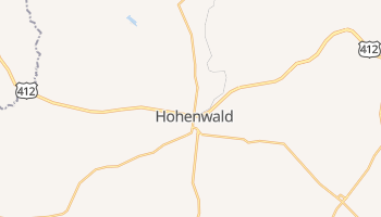 Hohenwald, Tennessee map