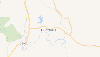Huntsville, Tennessee map