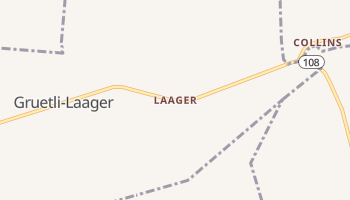 Laager, Tennessee map