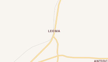 Leoma, Tennessee map