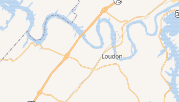 Loudon, Tennessee map