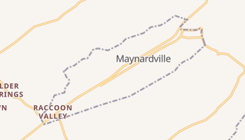 Maynardville, Tennessee map