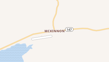 McKinnon, Tennessee map
