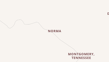 Norma, Tennessee map