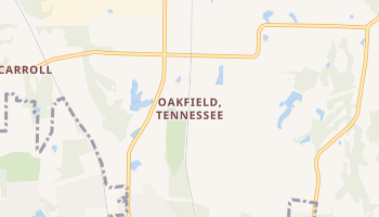 Oakfield, Tennessee map