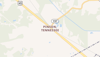 Pinson, Tennessee map
