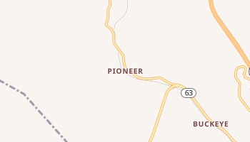 Pioneer, Tennessee map