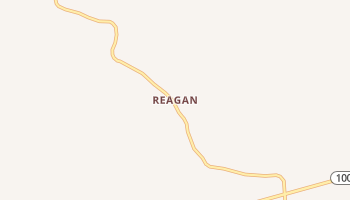 Reagan, Tennessee map