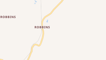 Robbins, Tennessee map