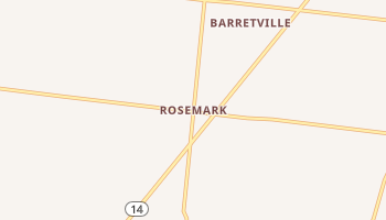 Rosemark, Tennessee map