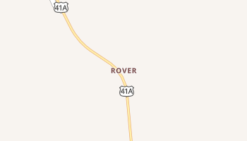 Rover, Tennessee map