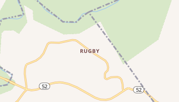 Rugby, Tennessee map