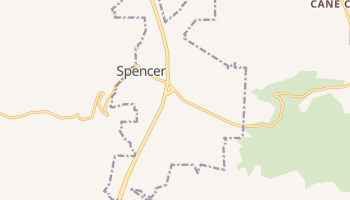 Spencer, Tennessee map