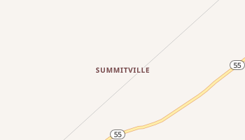 Summitville, Tennessee map