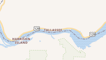 Tallassee, Tennessee map