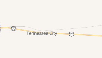 Tennessee City, Tennessee map