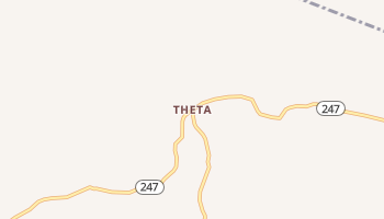 Theta, Tennessee map