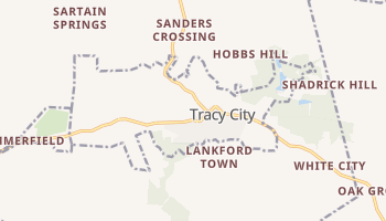 Tracy City, Tennessee map