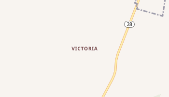 Victoria, Tennessee map