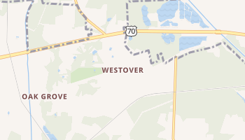 Westover, Tennessee map