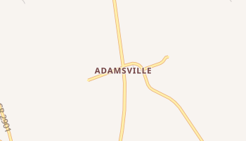 Adamsville, Texas map