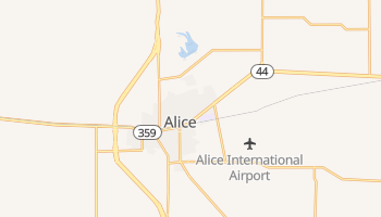 Alice, Texas map