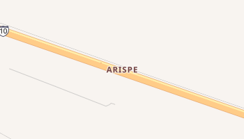 Arispe, Texas map