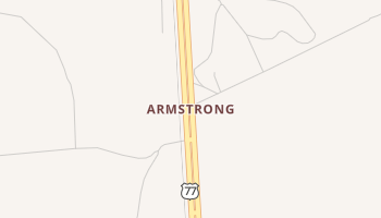 Armstrong, Texas map