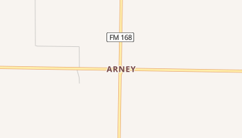 Arney, Texas map